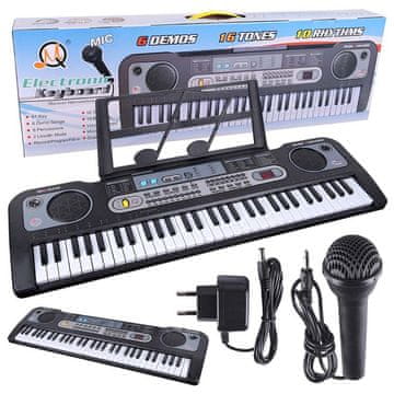 MQS 6119 klaviatura za orgle z mikrofonom za otroke