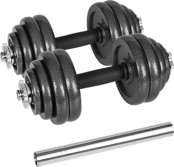 BE Rebel Active nastavljive litoželezne uteži v kovčku z drogom, komplet 30 kg RBA-2327-30 (5901890122269)