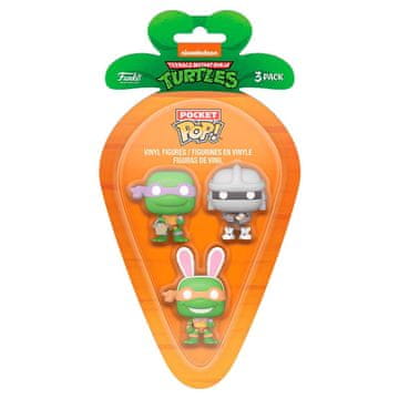 Northix Žepne POP figure Ninja Turtles Carrot Donatello Shredder Michelangelo