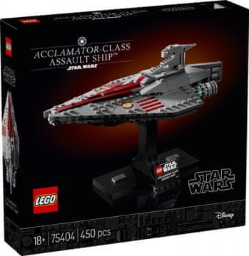 STAR Gradbeni bloki Star Wars 75404 Jurišni križarka Acclamator