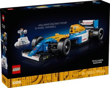Icons Gradbeni bloki Icons 10353 Williams Racing FW14B & Nigel Mansell