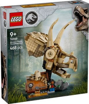 Jurassic World Kocke Jurassic World 76969 Okostnjaki dinozavrov: Lobanja Triceratopsa