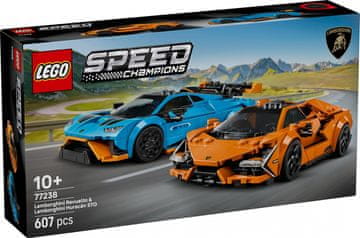 SPEED Gradbeni bloki Speed Champions 77238 Lamborghini Revuelto i Huracan STO