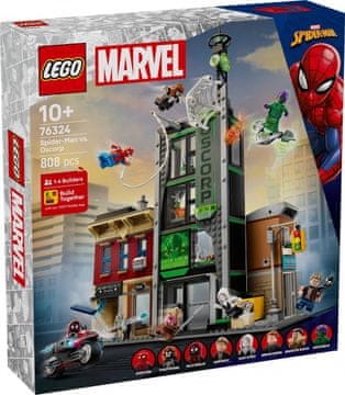 SUPER Gradbeni bloki Super Heroes 76324 Spider-Man in Oscorp