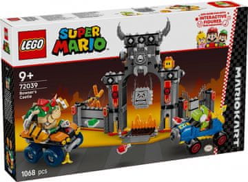 SUPER Kocke Super Mario 77239 Mariokart Bowserjev grad