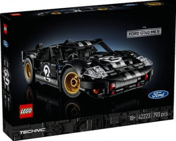 Technic Kocke Technic 42223 Dirkaški avto 1966 Ford GT40 MKII