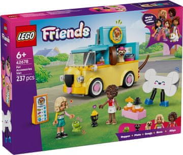 Friends Kocke Friends 42678 Tovornjak s pripomočki za živali