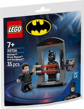 SUPER LEGO Super Heroes 30726 Batman: Bruce Wayne in obleka Batmana