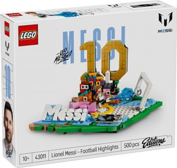slomart LEGO kocke Editions 43011 Lionel Messi - nogometni trenutki
