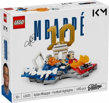 slomart LEGO kocke Editions 43013 Kylian Mbappé - nogometni trenutki