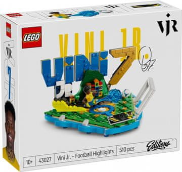 slomart Gradbene kocke Editions 43027 Vini Jr. - nogometni trenutki