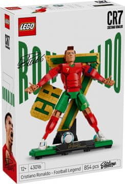 slomart LEGO kocke Editions 43016 Cristiano Ronaldo - nogometna legenda