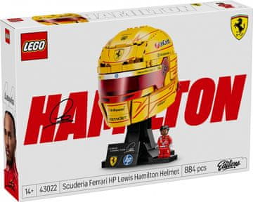 slomart LEGO kocke Editions 43022 Kask Lewis Hamilton Scuderia Ferrari HP