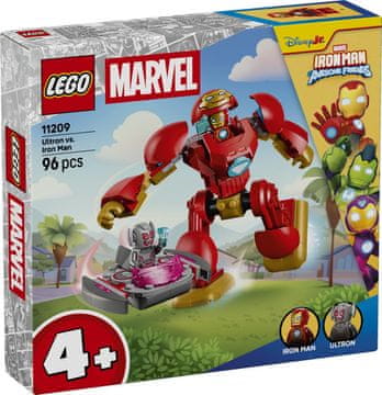 SUPER LEGO Super Heroes 11209 Ultron proti Iron Manu