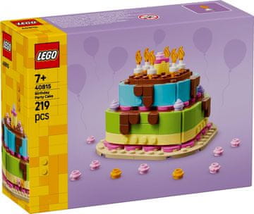 slomart LEGO Iconic 40815 Rojstnodnevna torta za zabavo