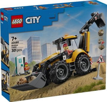 CITY LEGO City 60480 Rumena bager-nakladač