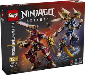 slomart Kocke Ninjago 71870 Dvojni titanski meh
