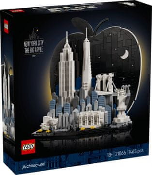 slomart Kocke Lego Architecture 21066 New York - Veliko Jabolko