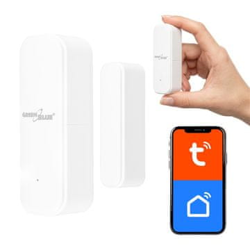 slomart GreenBlue Zigbee senzor odprtja GB478 W