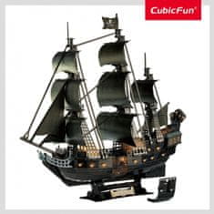 Puzzle Cubic Fun 3D LED sestavljanka - Kraljica Anna