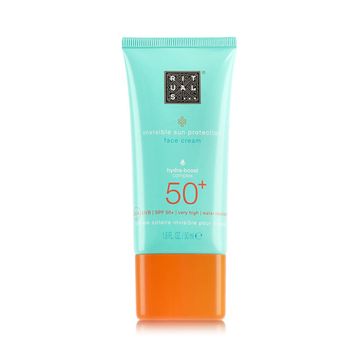 Rituals The Ritual Of Karma Invisible Sun Protection Face Cream 50+ vodoodporna vlažilna sončna krema za obraz 50 ml za ženske