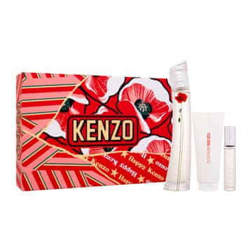 Kenzo Flower By Kenzo La Récolte Parisienne darilni set parfumska voda 75 ml + parfumska voda - polnljiva 10 ml + losjon za telo 75 ml za ženske