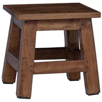 Vidaxl Stolica Naravna 26 x 26 x 26 cm Mahagonijevo les