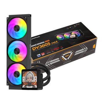 darkFlash DarkFlash DV360S MAX hladilnik za CPU (črn)