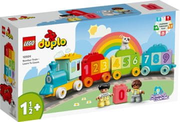 slomart LEGO DUPLO 10954 Vlak s številkami - učenje štetja