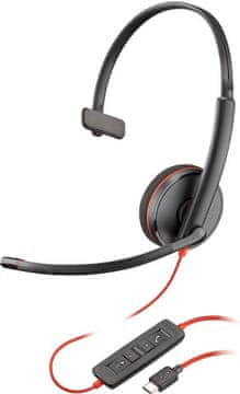 slomart Poly Blackwire 3210 Mono USB-C/A slušalke