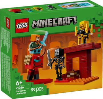 slomart LEGO Minecraft 21266 Bitka na Netherjevem mostu, kocke