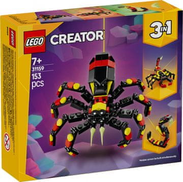 slomart LEGO Creator 31159 Divja bitja: Čudoviti pajek, kocke