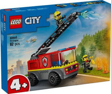 CITY LEGO City 60463 Vatrogasni kamion z lestvijo, gradbeni bloki