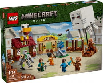slomart LEGO Minecraft 21273 Napad balonskega ghasta na vas