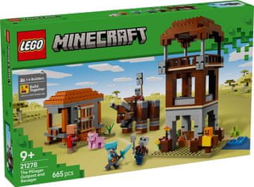 slomart LEGO Minecraft 21278 Razbojniška votlina