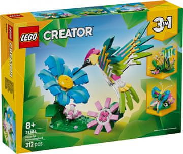 slomart LEGO Creator 31384 Divje živali: Pisani kolibri