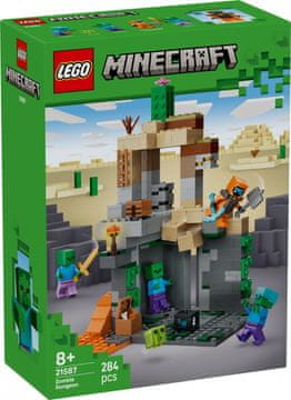 slomart LEGO Minecraft 21587 Zombi ječa