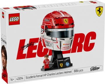 slomart LEGO Editions 43014 Kask Charles Leclerc Scuderia Ferrari