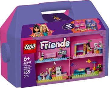 Friends LEGO Friends 42697 Kreativna kovček s hišico za lutke