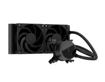 slomart Fractal Design Radius 240 Black vodno hlajenje