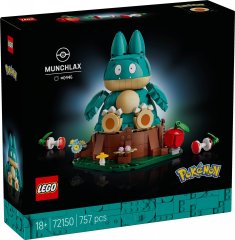 Pokémon LEGO Pokemon 72150 Munchlax - Prijazen gradbeni komplet