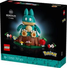 Pokémon LEGO Pokemon 72150 Munchlax - Prijazen gradbeni komplet