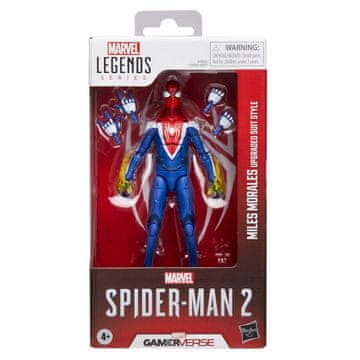 Northix Slika Spider Man 2 Miles Morales v nadgrajeni obleki 15 cm