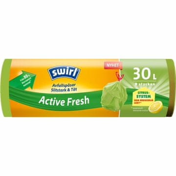 Swirl Vrečka za smeti Active Fresh 30l 12 kom DFP