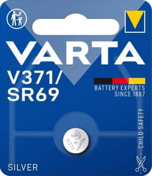 Northix Gumbasta baterija VARTA Silver Coin V371 / SR69