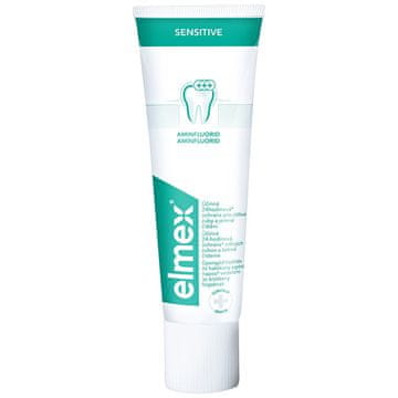 Elmex Zobna pasta - Sensitive z aminfluoridom, 75 ml
