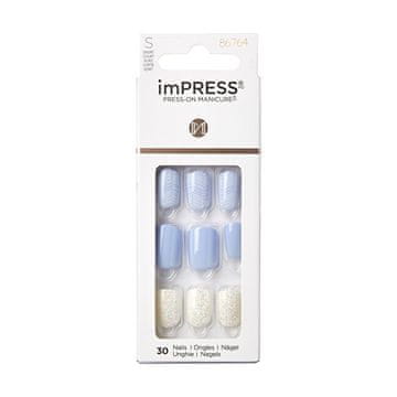 KISS Samolepilni nohti imPRESS Nails Lavender Whisper 30 kosov