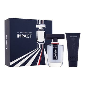 Tommy Hilfiger Impact SET darilni set toaletna voda 100 ml + gel za prhanje 100 ml + toaletna voda 4 ml za moške