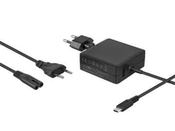 Avacom Adapter polnilni za prenosnike USB Type-C 65W Power Delivery + USB A