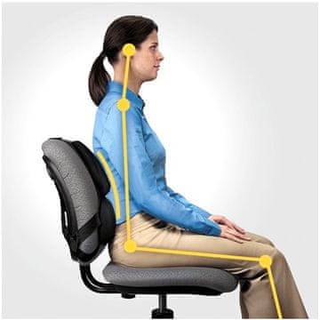 Fellowes Ergonomski ledveni blazinici FEL